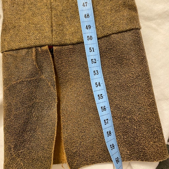 Jacket Leather, Cashmere, Silk, Size XS - Picture 11 of 16